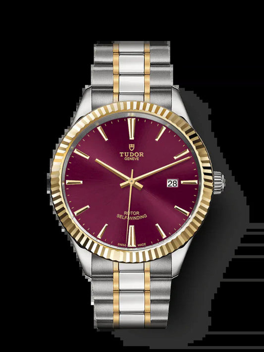 Style, Stainless Steel and Yellow Gold, 41Mm, Ref# M12713-0013