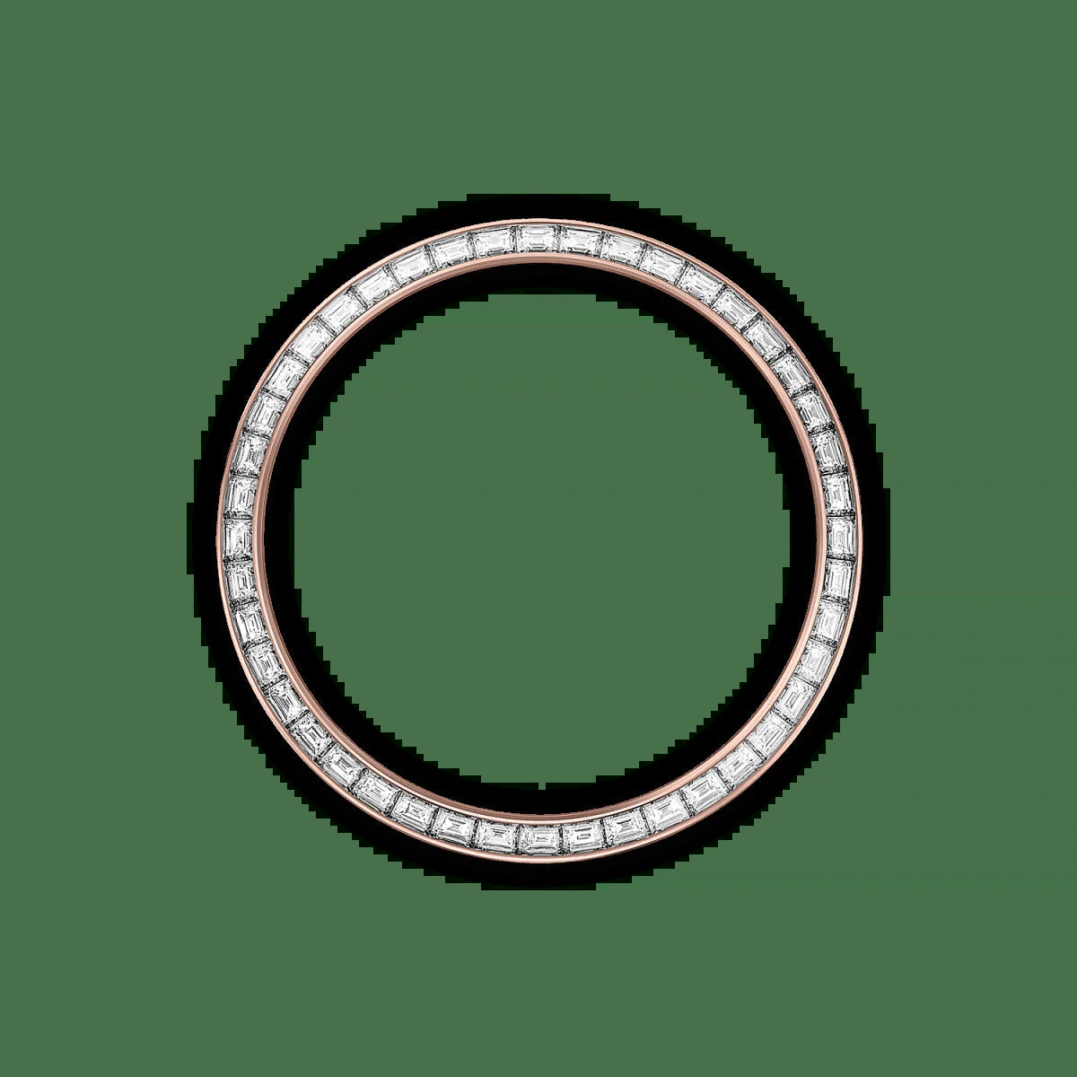 Unworn 2025,  Land-Dweller 36, 18K Everose Gold and Diamonds, Intense White Dial, Flat Jubilee, Ref# 127285Tbr-0002, Box and Papers