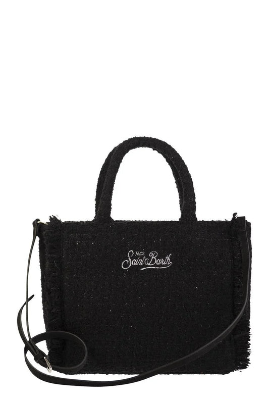 COLETTE - FABRIC HANDBAG with LOGO