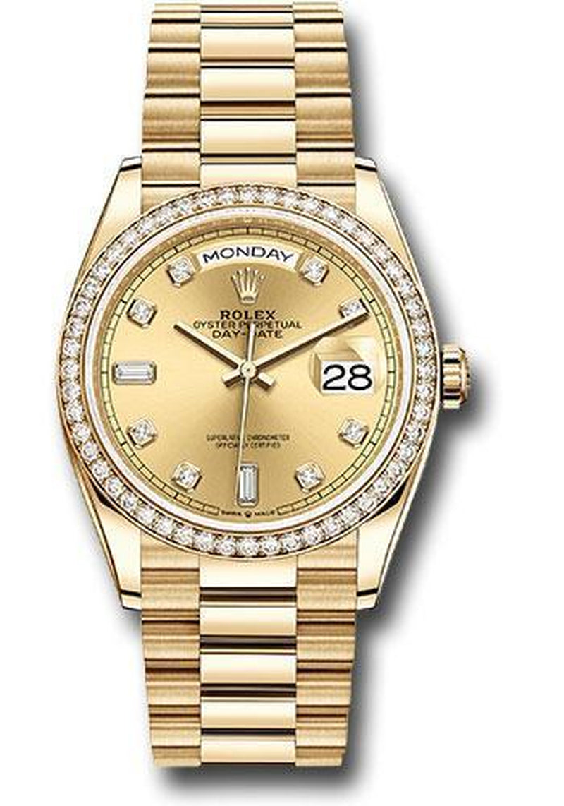 Rolex Day-Date 36Mm Watch 128348RBR Chdp