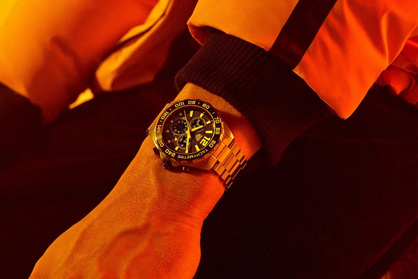 Unworn  Formula 1 Chronograph, Stainless Steel, 43Mm, Ref# CAZ101AG.BA0842, Box & Papers