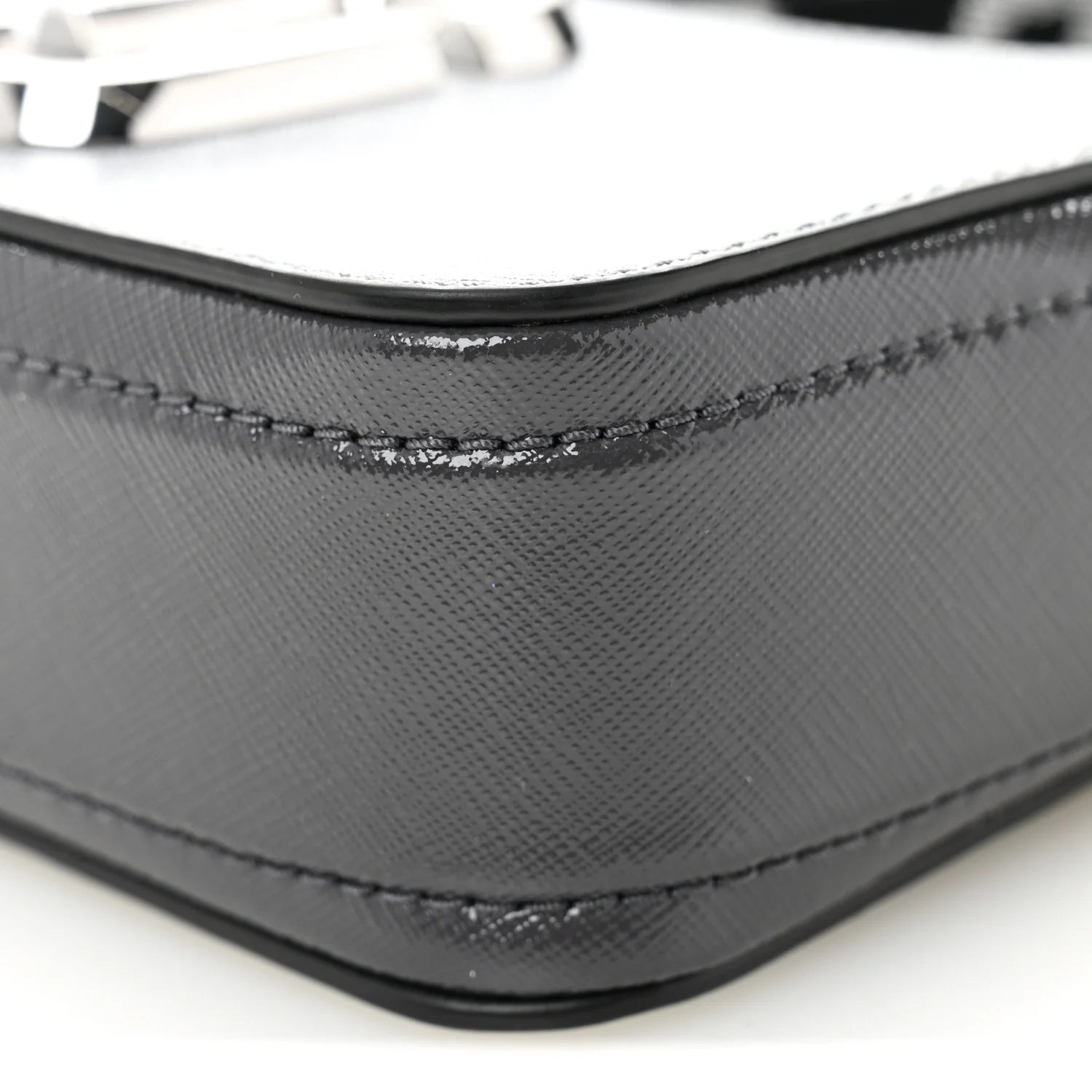 Saffiano Small Snapshot Camera Bag Grey Multicolor