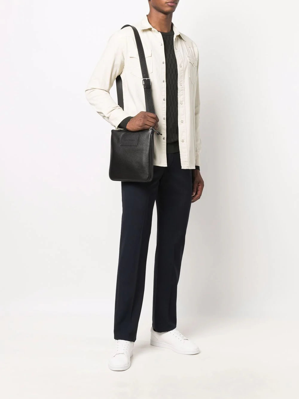 LEATHER CROSSBODY BAG