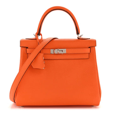 Togo Kelly Retourne 25 Orange Minium