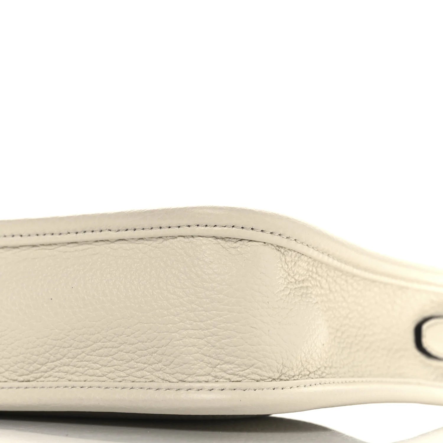 Vitello Daino Soft Mini Hobo Messenger Bag White