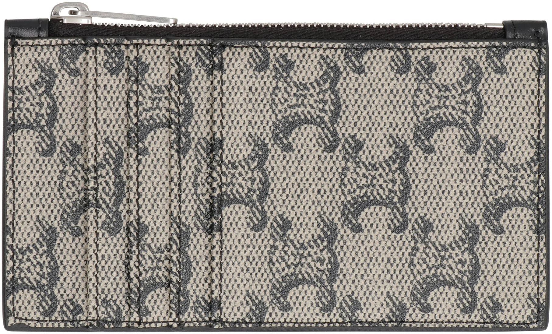 COATED CANVAS CARD HOLDER