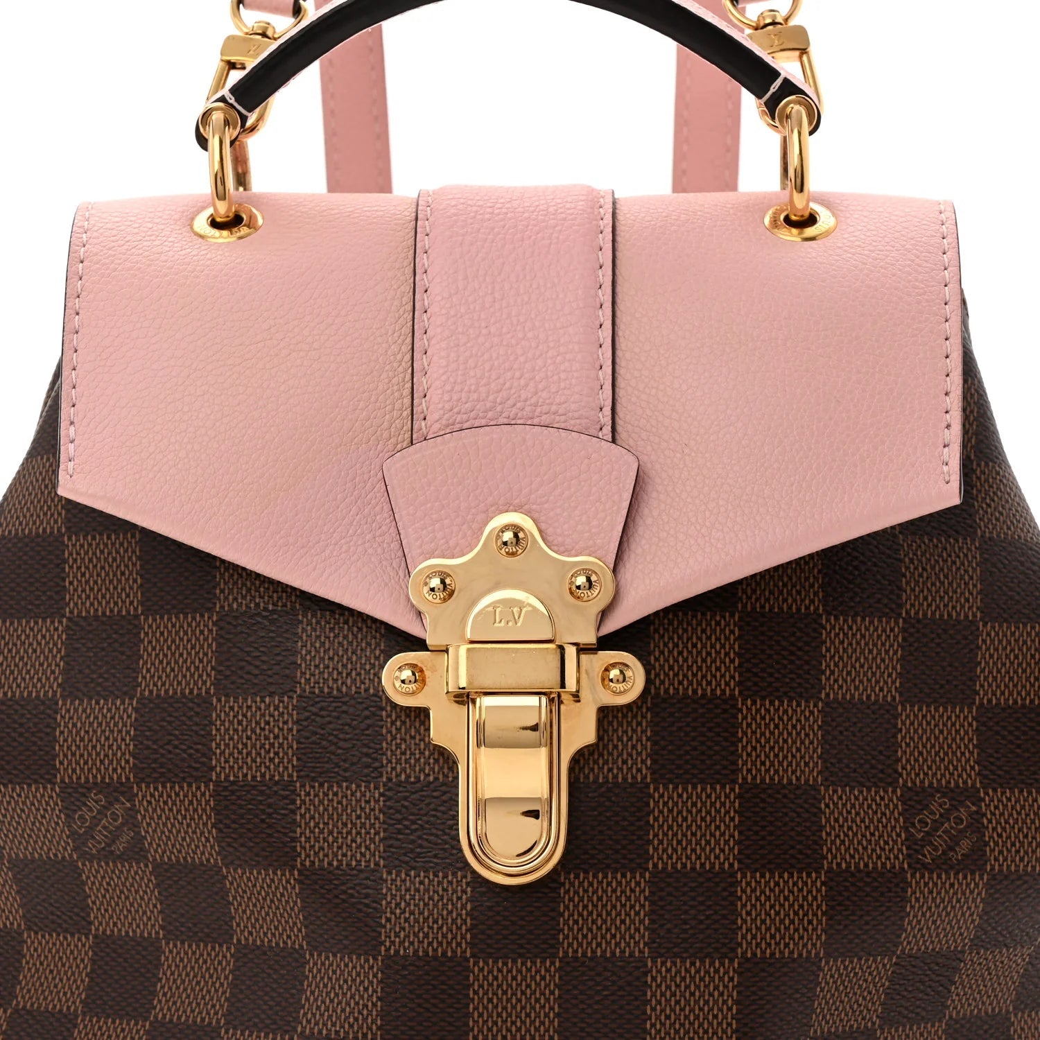 Damier Ebene Clapton Backpack Magnolia