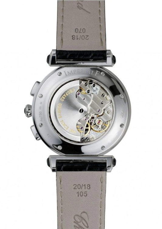 Unworn  Imperiale Chrono, 18K White Gold and Diamonds, 40Mm, Ref# 384211-1001, Box and Papers
