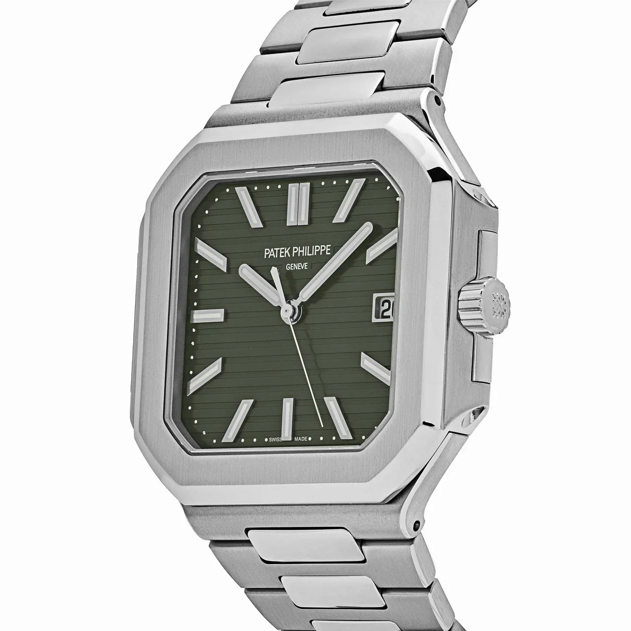 Patek Philippe Cubitus 5821/1A-001 Stainless Steel Green Dial