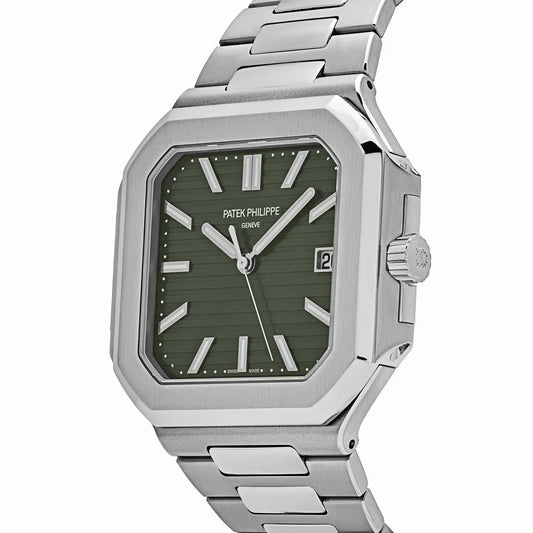 Patek Philippe Cubitus 5821/1A-001 Stainless Steel Green Dial