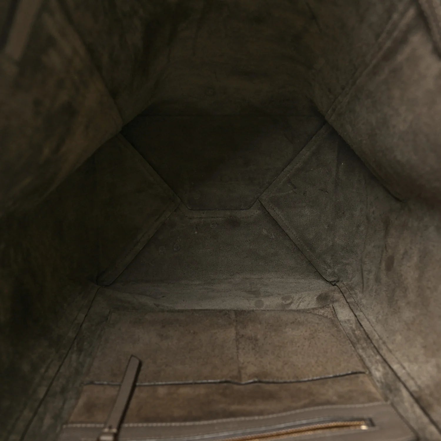 Soft Grained Calfskin Small Belt Cabas Phantom Taupe