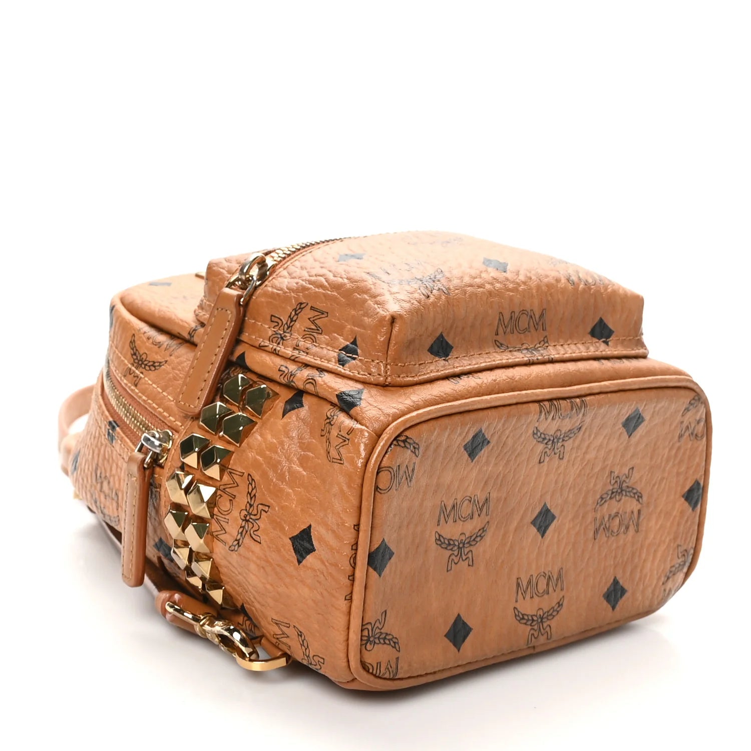 Visetos Side Stud X-Mini Stark Bebe Boo Backpack Cognac