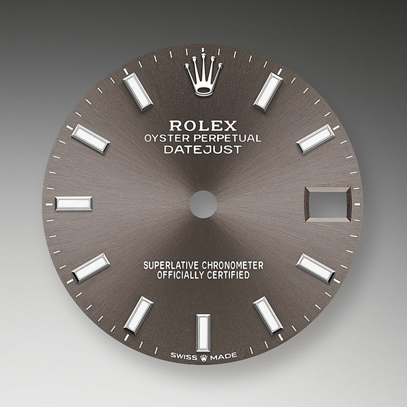 Datejust 31, Oystersteel, 18Kt White Gold and Diamonds, Ref# 278384RBR-0020