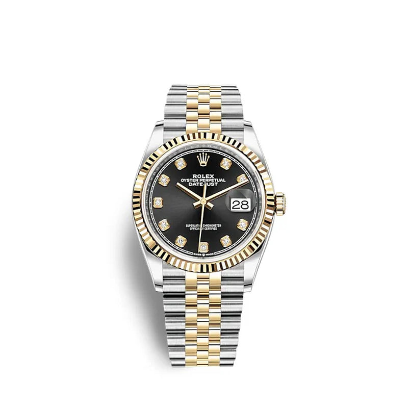 Datejust 36 Oystersteel and Yellow Gold Ref# 126233-0021