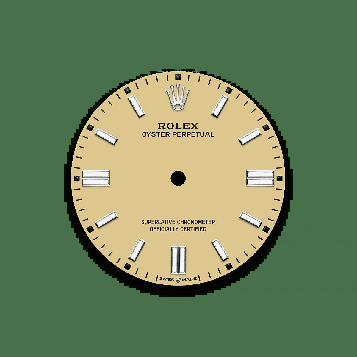 Unworn 2025,  Oyster Perpetual, Oystersteel 41Mm, Beige Dial, Domed Oyster, Ref# 134300-0007, Box and Papers