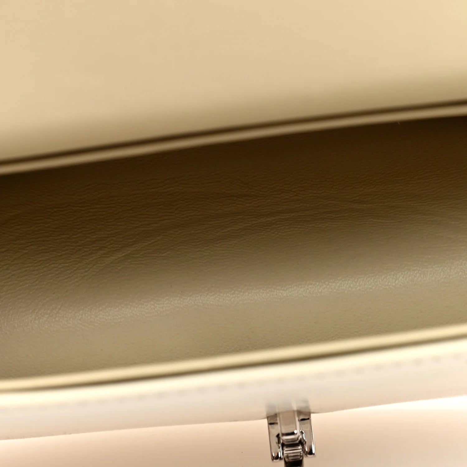 Smooth Calfskin the Sofia E/W Crossbody Ivory