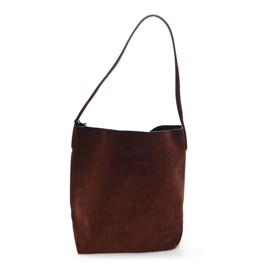 Suede Everyday Cabas Tote Chocolate