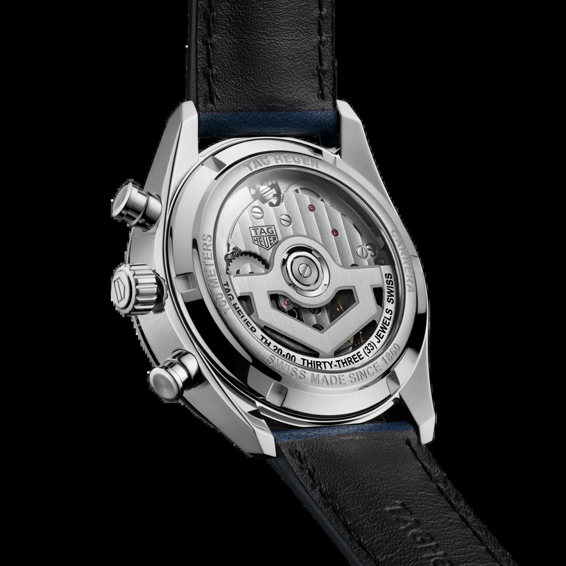 Unworn  Carrera Chronograph, Stainless Steel, 42Mm, Ref# CBN201D.FC6543, Box & Papers