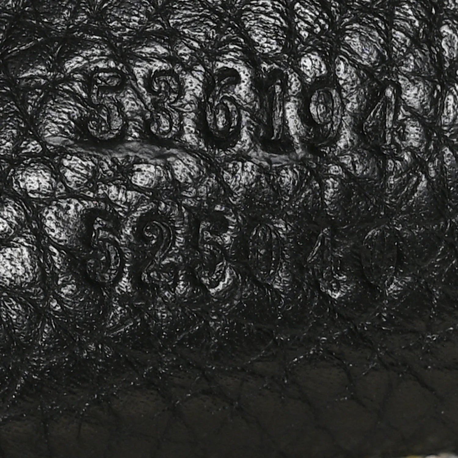 Pebbled Calfskin Large Soho Hobo Black