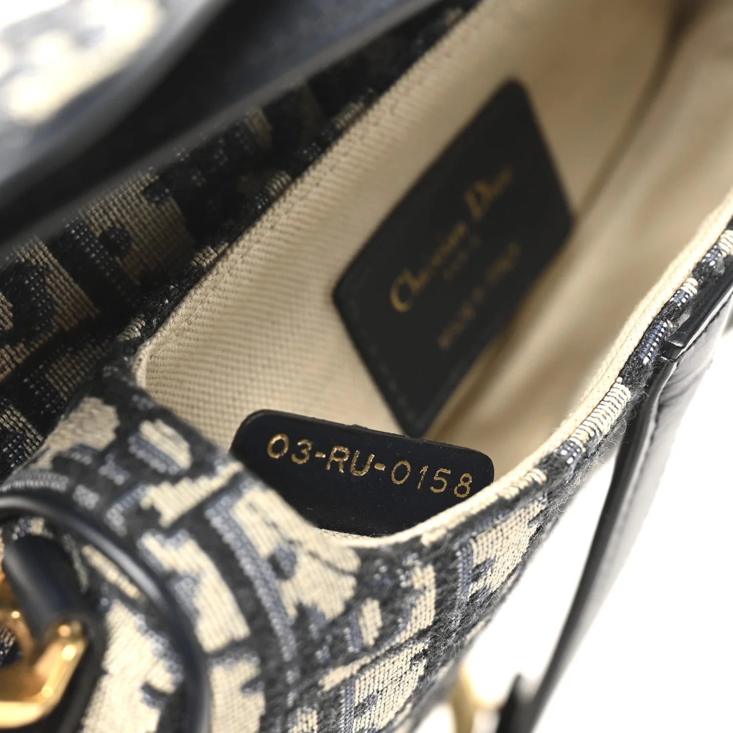 Oblique Mini Saddle Bag Blue