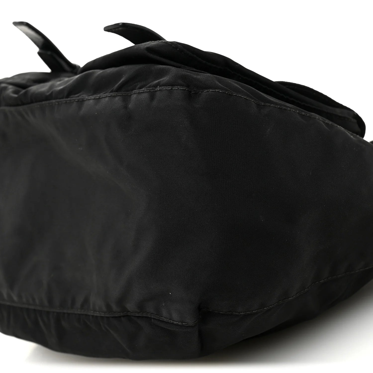 Tessuto Nylon Messenger Bag Black