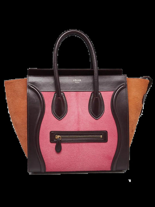 Micro Tricolor Ponytail Bag