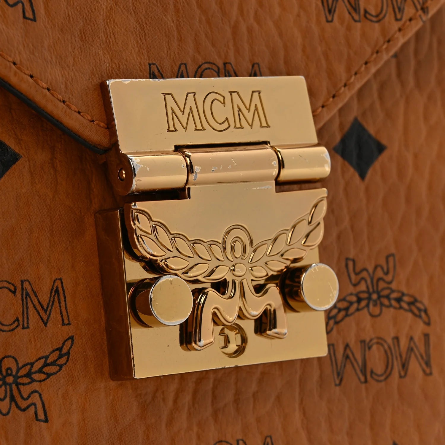 Visetos Patricia Crossbody Bag Cognac