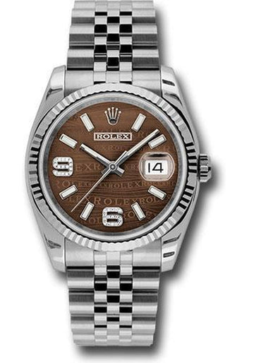 Rolex Datejust 36Mm Watch 116234 Brwdaj