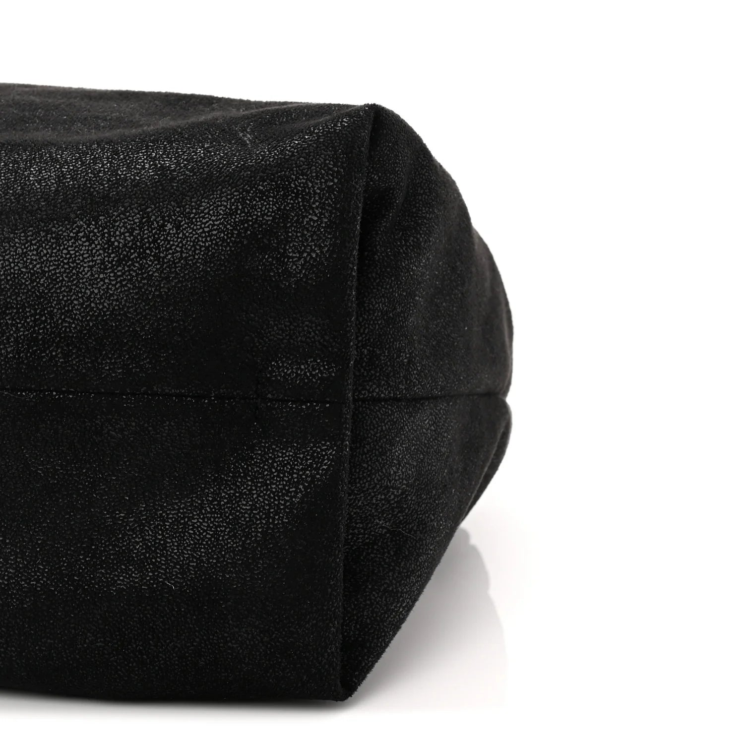 Shaggy Deer Falabella Drawstring Tote Black