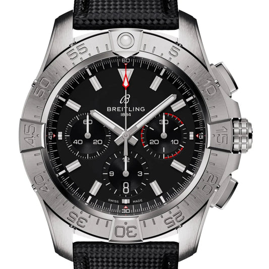 Unworn  Avenger B01 Chronograph 44 Ref# AB0147101B1X1, Box and Papers