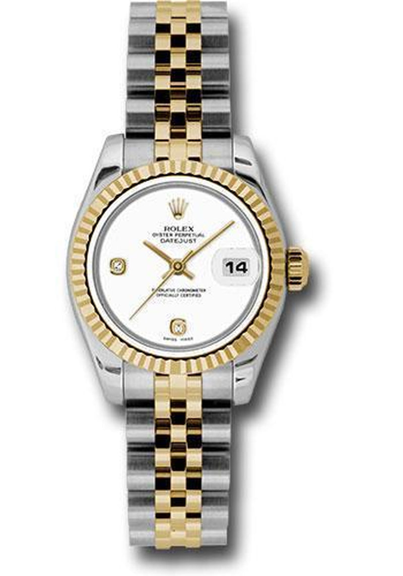 Rolex Lady Datejust 26Mm Watch 179173 Wadj