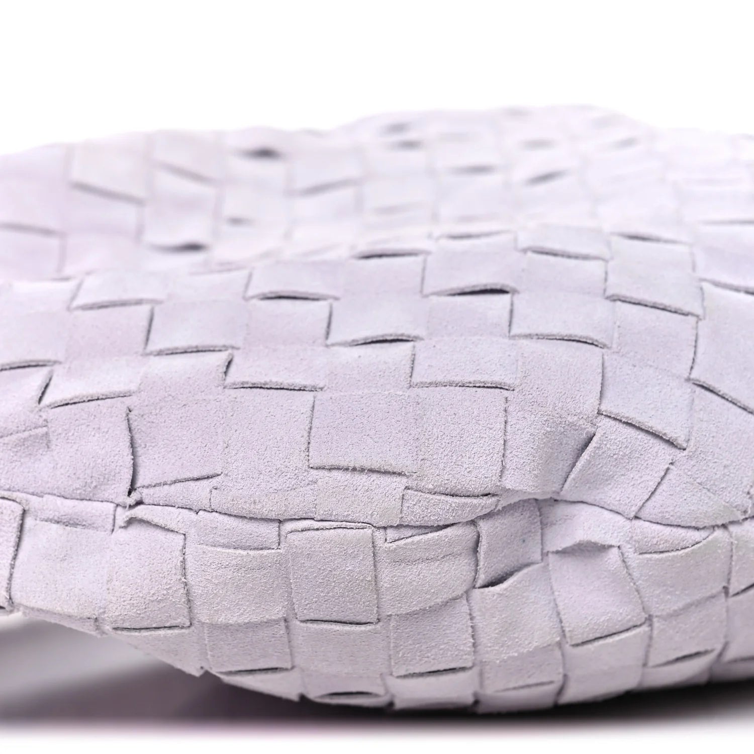 Suede Calfskin Intrecciato Teen Jodie Hobo Mirth Washed