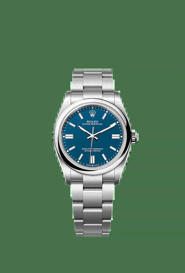 Unworn 2025,  Oyster Perpetual, Oystersteel 36Mm, Blue Dial, Domed Oyster, Ref# 126000-0015, Box and Papers