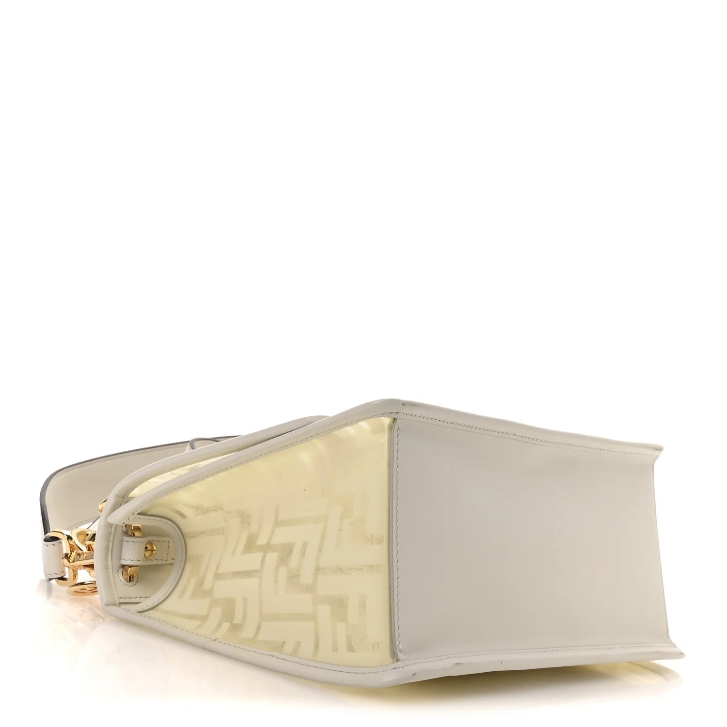 TPU FF Vitello Century F Is  Kan I Shoulder Bag White