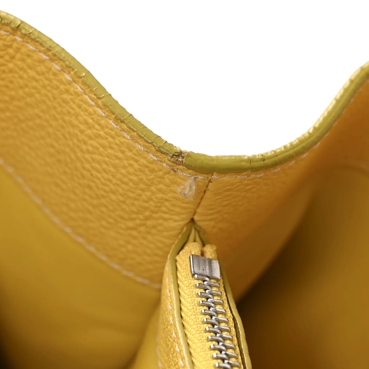 Grained Calfskin Bellevue Odessa Yellow