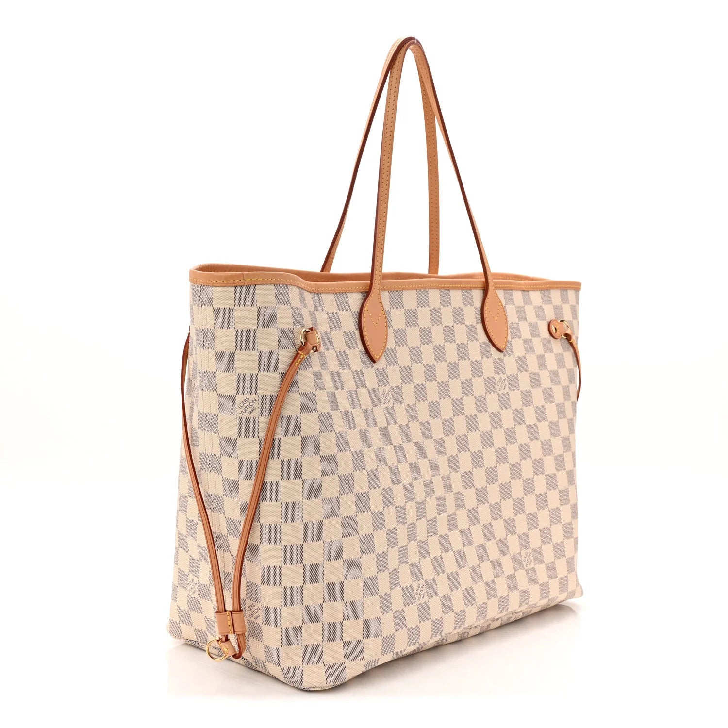 Damier Azur Neo Neverfull GM Rose Ballerine