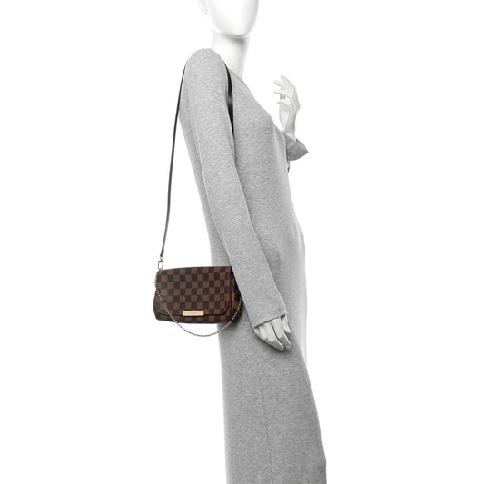 Damier Ebene Favorite PM