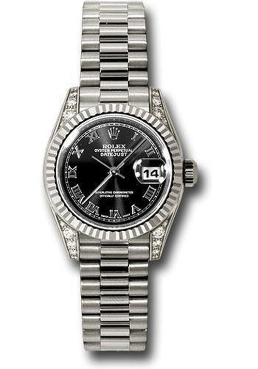 Rolex Lady Datejust 26Mm Watch 179239 Bkrp