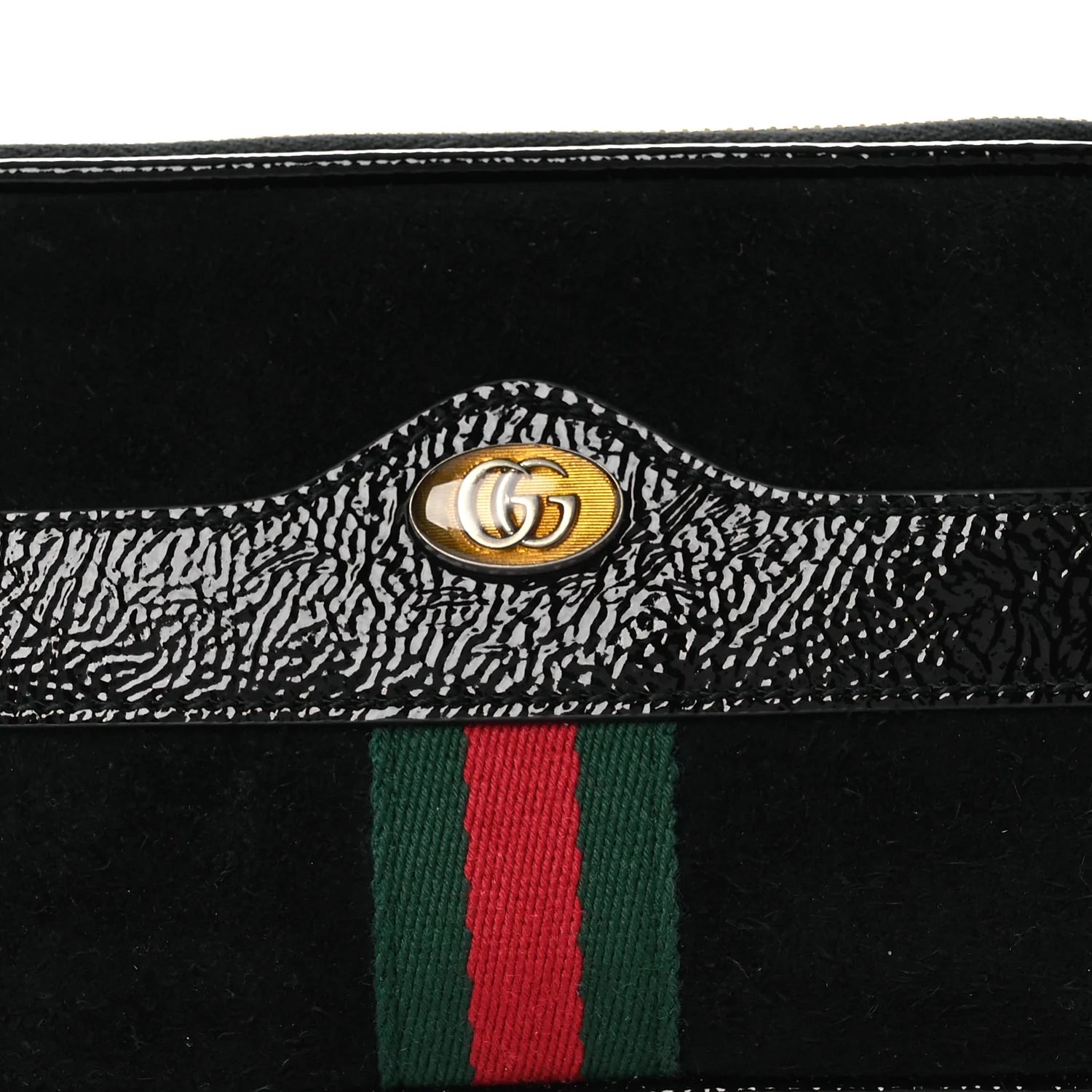 Suede Patent Ophidia Belted Iphone Case 85 34 Black