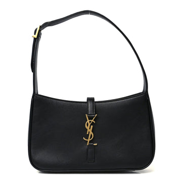 Smooth Calfskin Le 5 a 7 Hobo Black