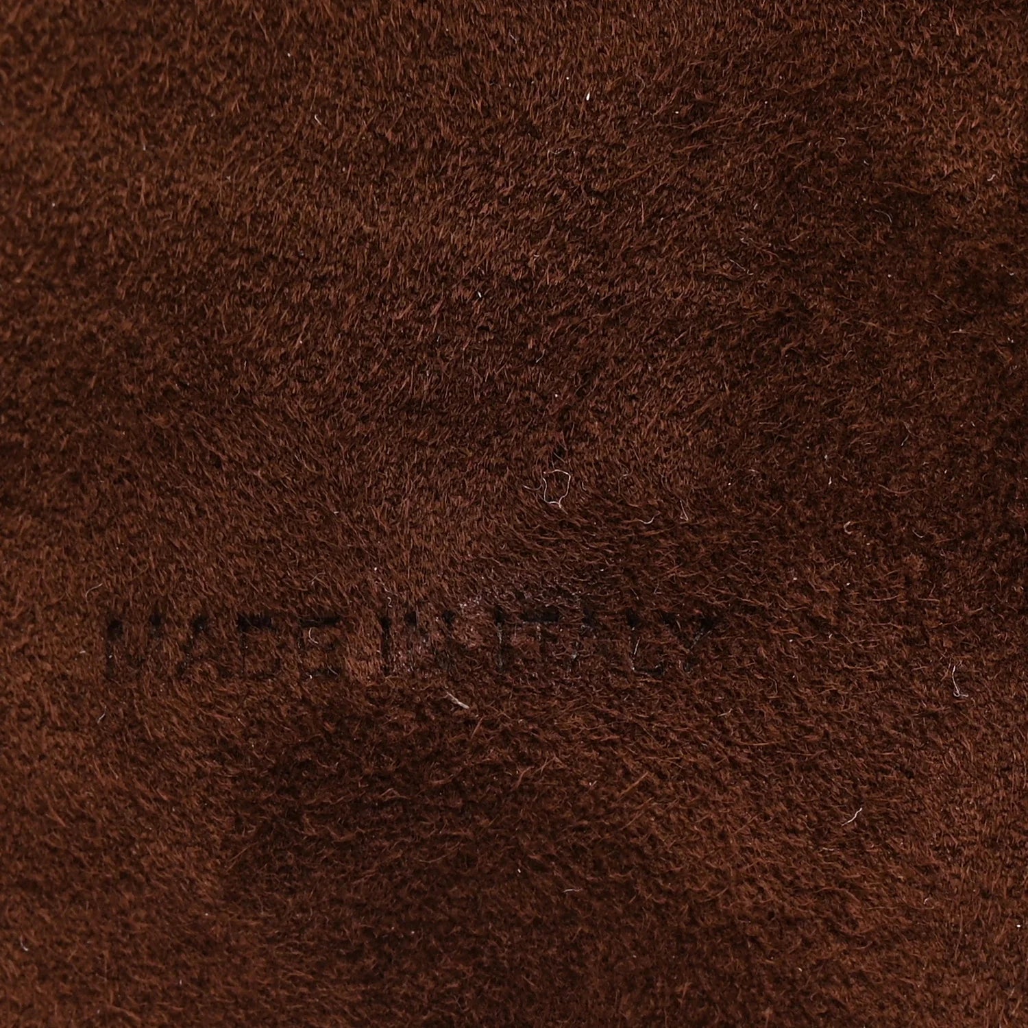 Suede Small Bindle Bag Espresso