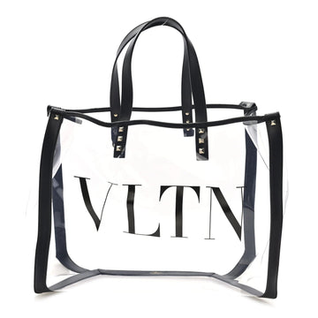 Plexy VLTN Shopping Bag Transparent