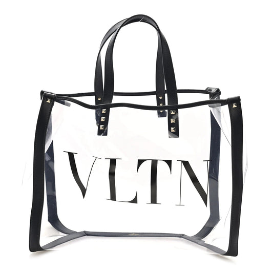 Plexy VLTN Shopping Bag Transparent