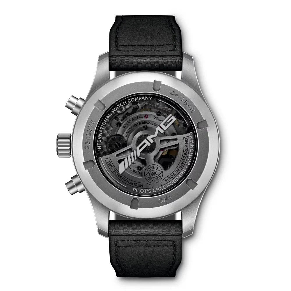 Unworn  Pilot’S Watch Chronograph Edition “AMG”, Titanium, 43 Mm, Ref# IW377903, Box and Papers