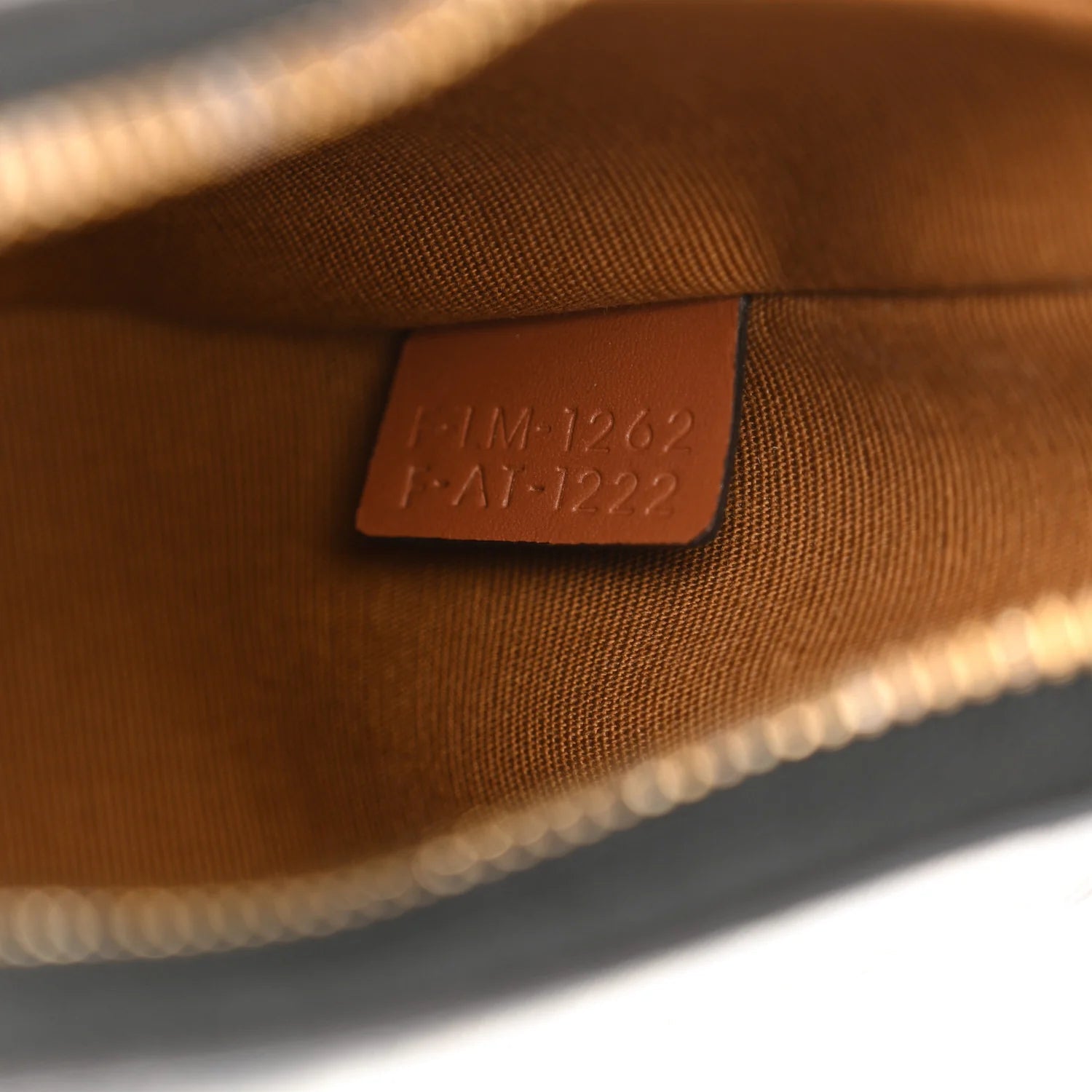 Triomphe Canvas Calfskin Ava Shoulder Bag Tan