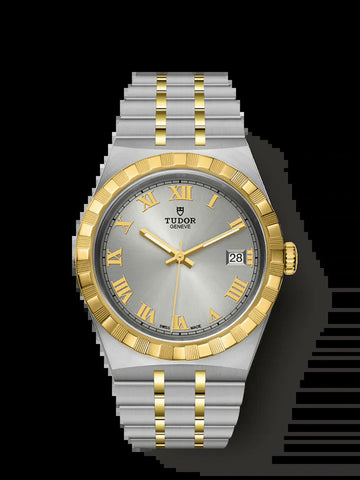 Royal, Stainless Steel and 18K Yellow Gold, 38Mm, Ref# M28503-0001