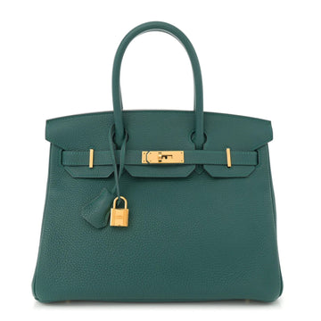 Togo Birkin 30 Malachite
