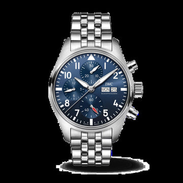 Unworn  Pilot'S Watch Chronograph 41, Stainless Steel, 41Mm, Ref# IW388102, Box and Papers