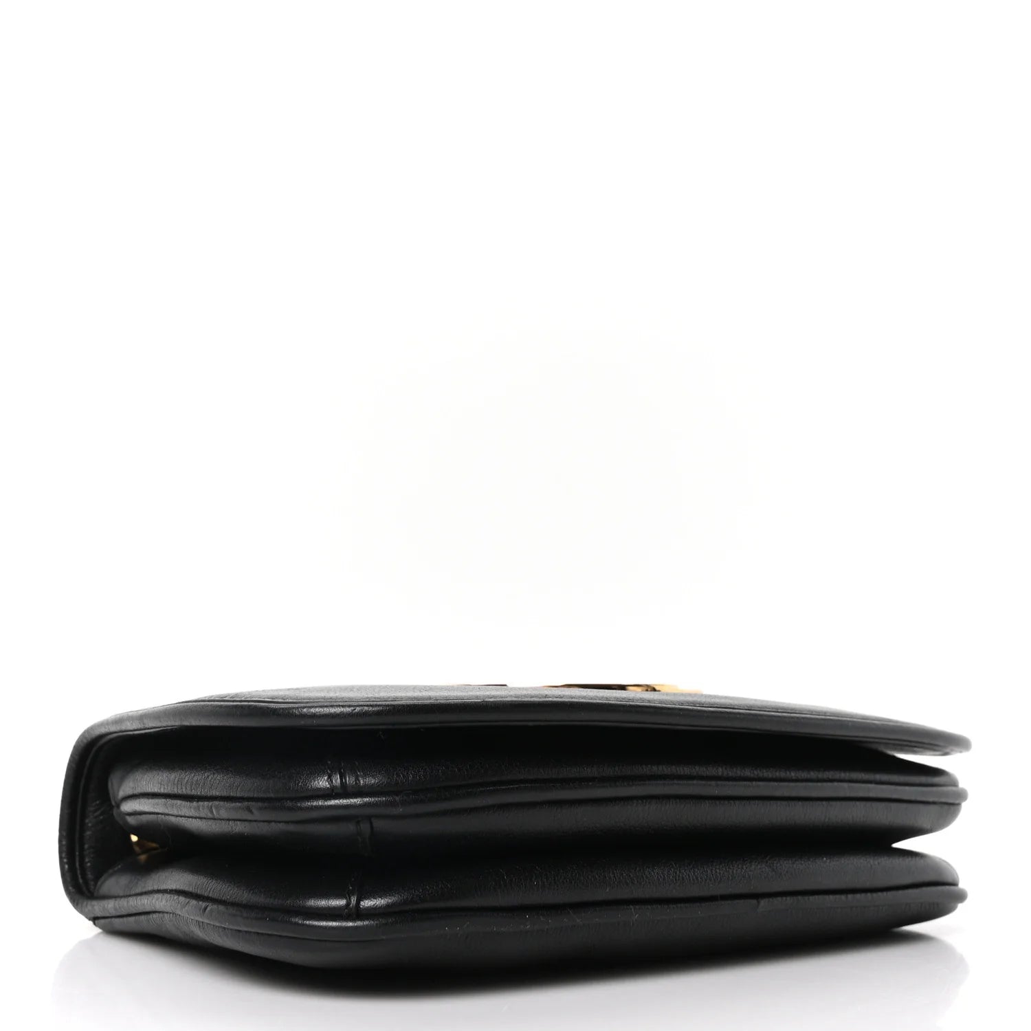 Roxy Calfskin Web Mini Blondie Shoulder Bag Black