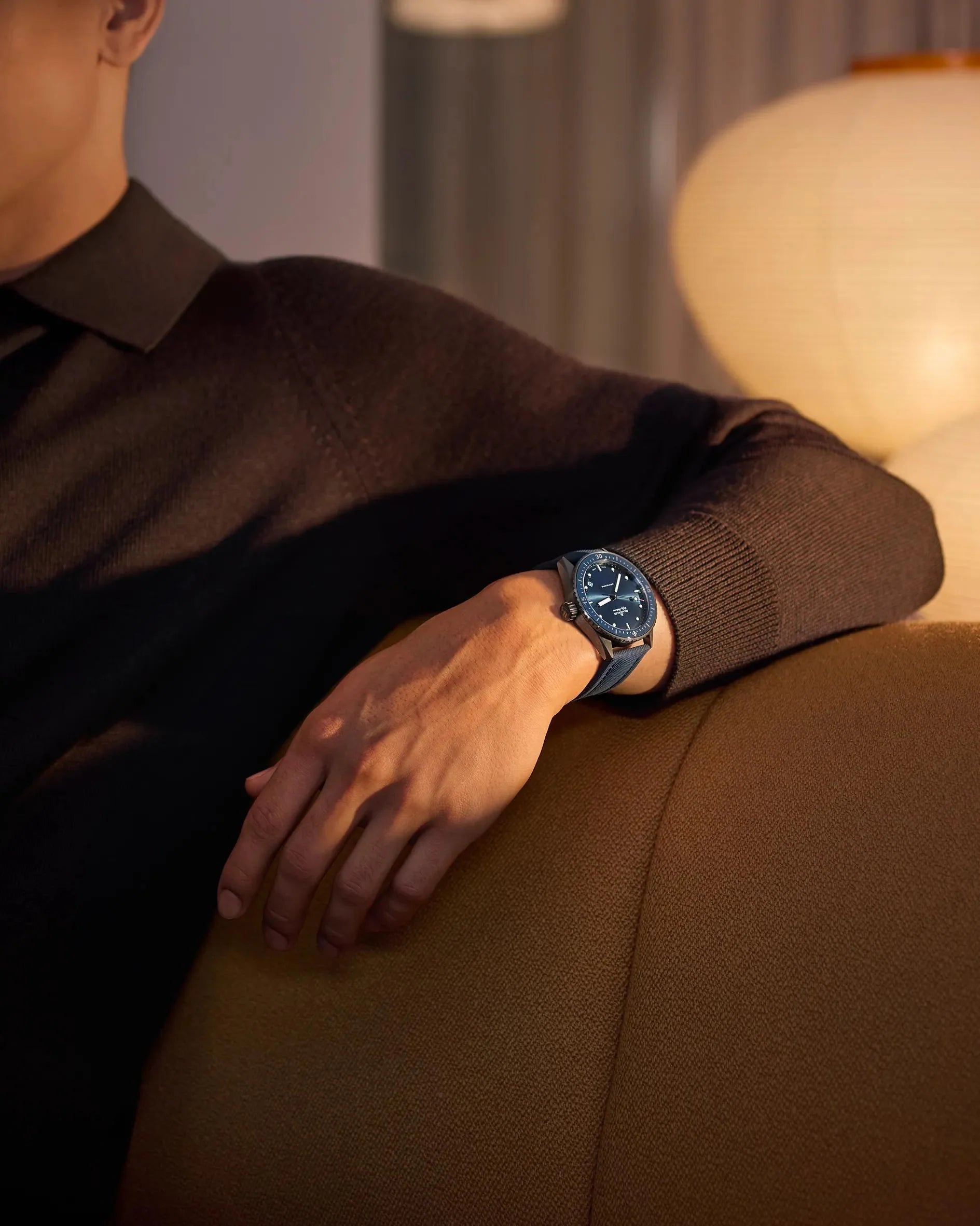 Unworn  Fifty Fathoms Bathyscaphe, Grey Ceramic, 43.6Mm, Ref# 5000-0240-O52A, Box and Papers